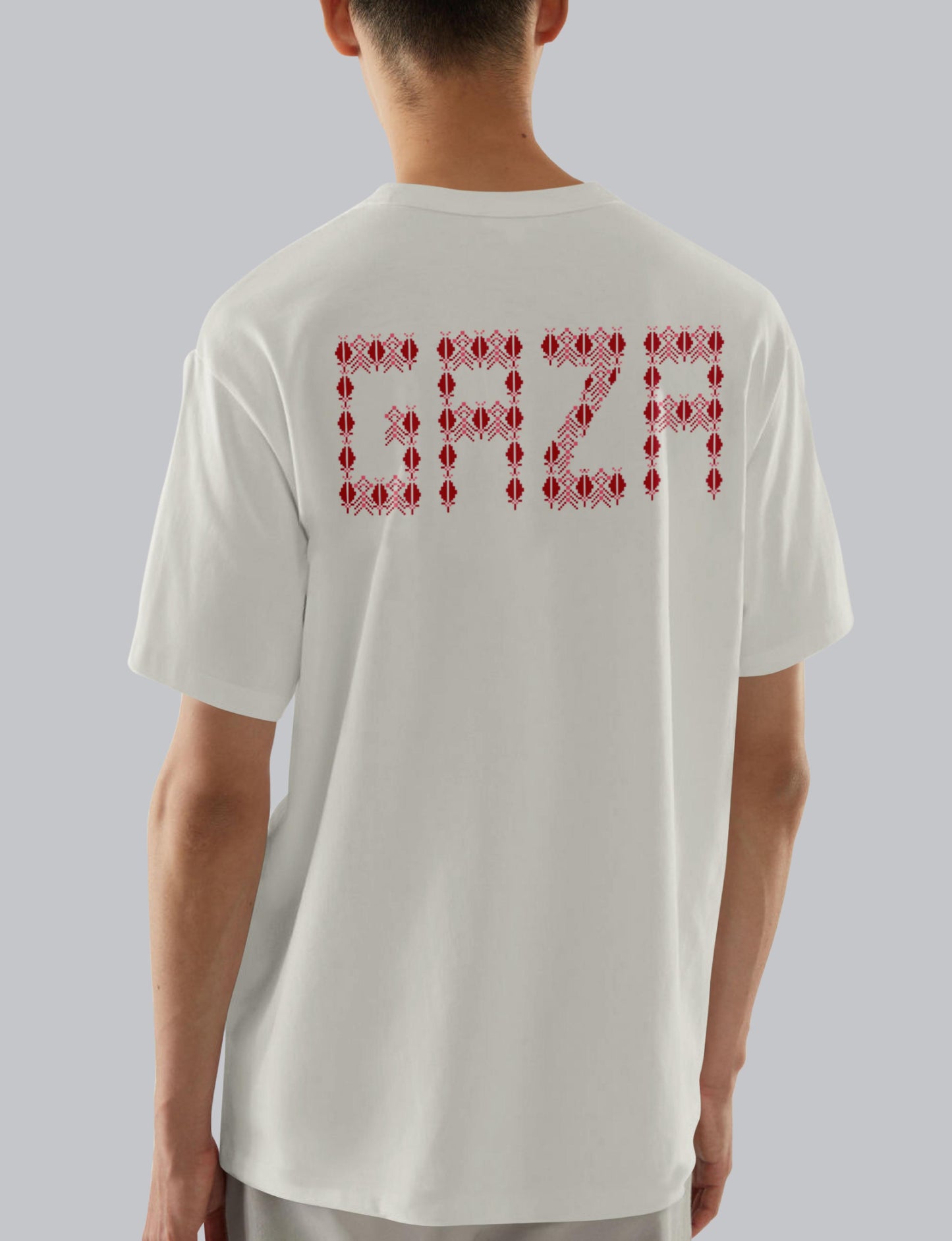 Gaza Embroidered Tee